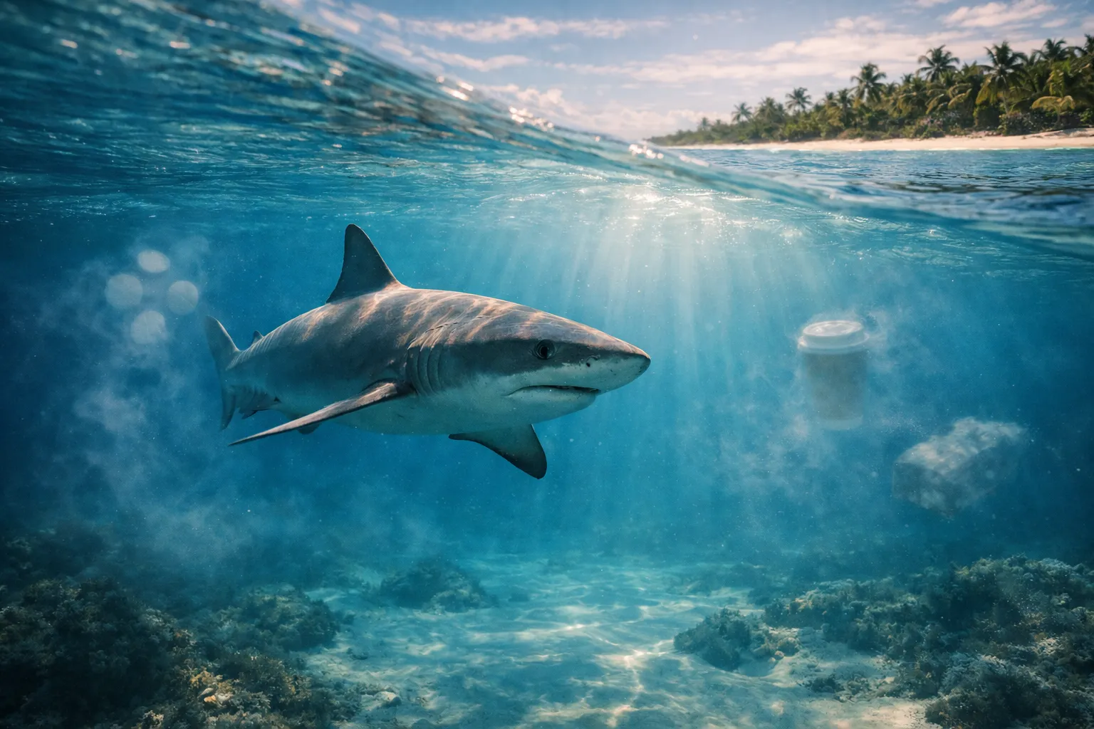 Sharks in the Bahamas Test Positive for Cocaine, Caffeine, and Painkillers